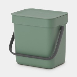 Brabantia Sort & Go afvalemmer 3L Fir Green