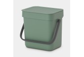 Brabantia Sort & Go poubelle 3L Vert Sapin
