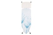 Brabantia table à repasser C 124x45cm Cotton Flower avec support unité vapeur