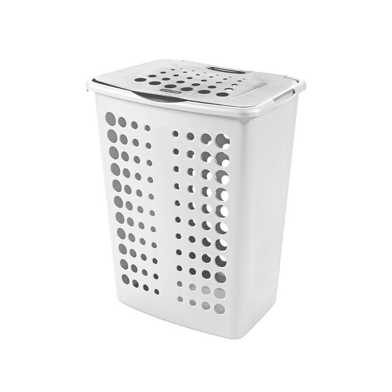 Curver Victor Boîte de lavage avec couvercle 60 litres blanc 34x45x57cm