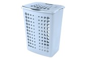 Curver Victor Boîte à linge avec couvercle 60 litres bleu clair 34x45x57cm