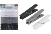 Wasknijpers kunststof 7,8x1,1cm pak a 24 stuks
