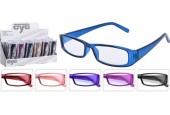 Leesbril verkrijgbaar in diverse kleuren op sterkte van + 1 tot +3