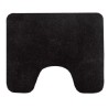 Caen Toiletmat 60x50cm zwart