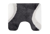 Metz Tapis de toilette 60x50cm gris