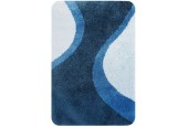 Metz Tapis de bain 60x90cm bleu