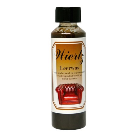 Cire pour cuir Wiertz marron 250ml