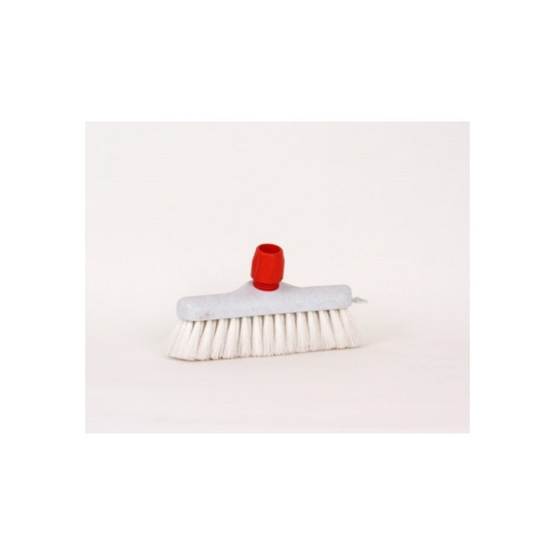 Luiwagen plastique fibre synthétique blanc avec support poignée 23cm