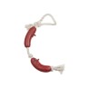Jouet pour chien 2x saucisse sur corde