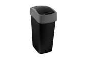 Curver Flip Bin poubelle paisible 50 litres 65x38x29cm