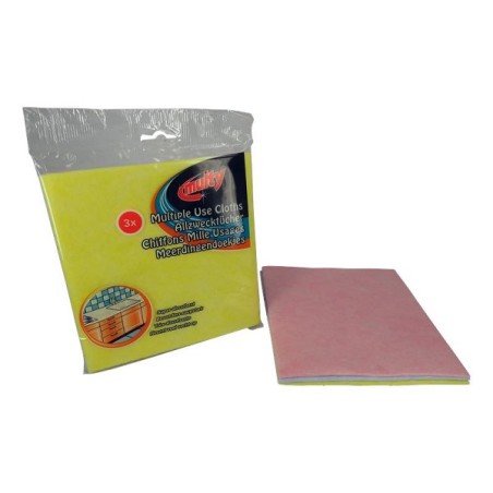 Multy Torchons viscose pack de 3 pièces 38x38cm