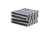 DDDDD Vaatdoek Classic Clean pak a 4 stuks 30x30cm zwart