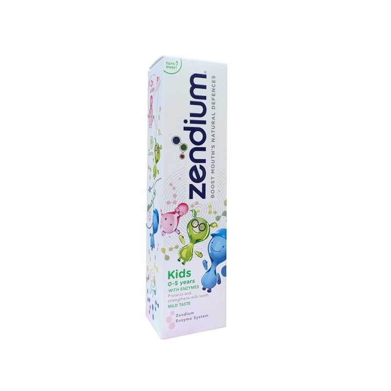 Zendium Dentifrice 75 ml Enfants 0-5 ans Avec Enzymes