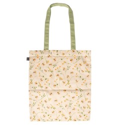 Esschert Design Sac shopping avec imprimé abeille 38x44cm