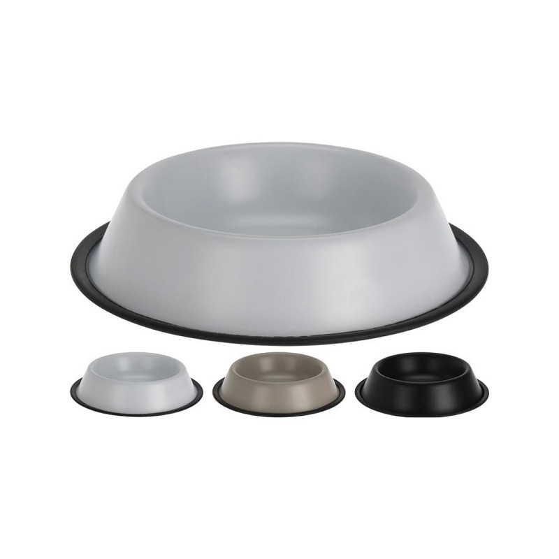 Gamelle pour chien Antidérapant Acier inoxydable 25,5cm