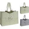 Boodschappentas 58x40x18cm met tekst Big Shopper