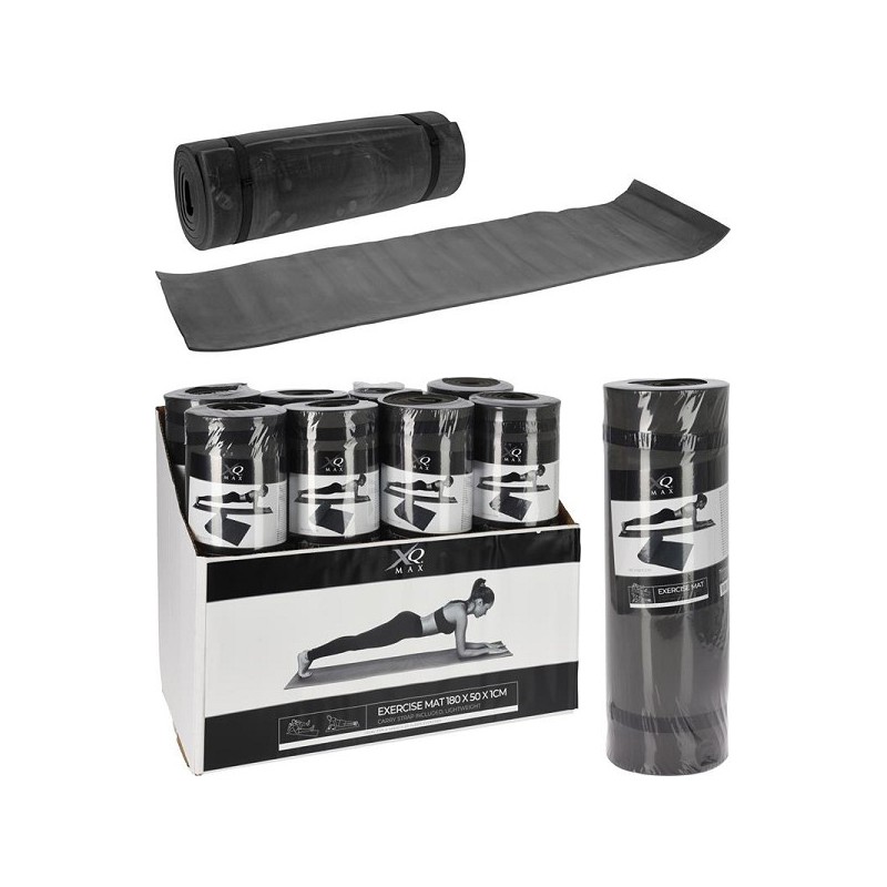 Tapis de yoga Eva Noir