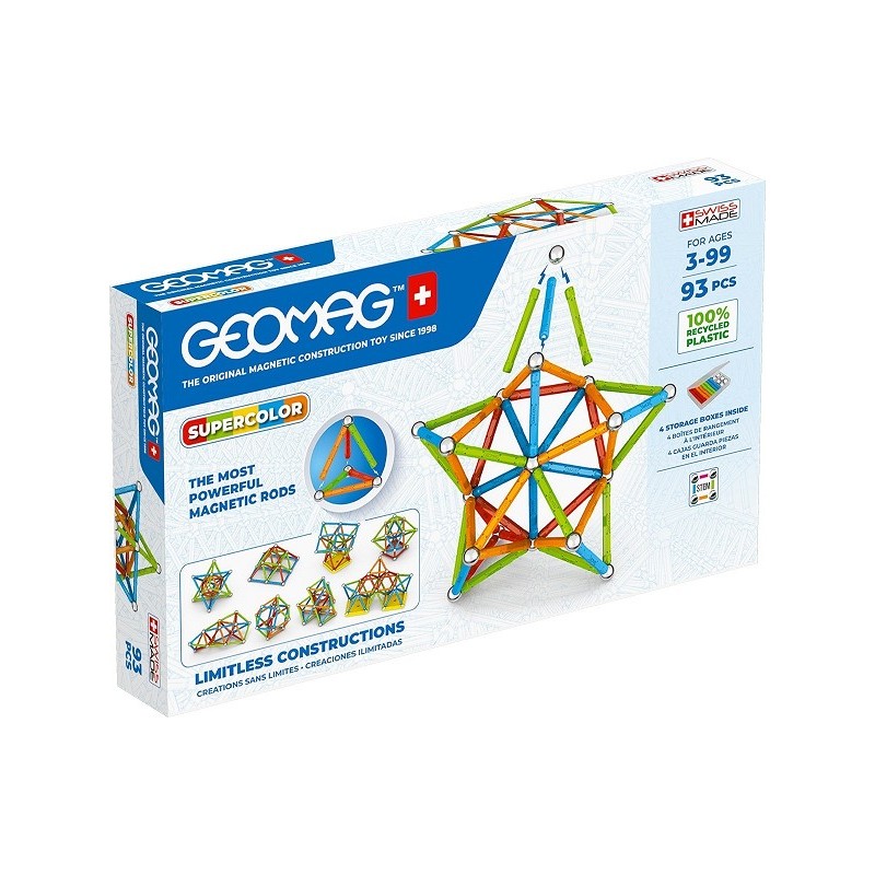 Geomag Super Color Recycled 93 pcs