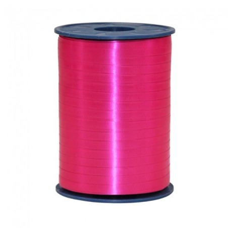 Ruban à friser 500mx5mm rose vif