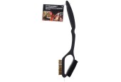 Brosse de nettoyage pour barbecue 3 en 1 45 cm