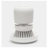 Brabantia brosse à vaisselle côté évier avec réservoir à savon gris clair