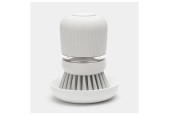 Brabantia brosse à vaisselle côté évier avec réservoir à savon gris clair
