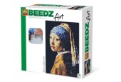 Ses Beedz Art Vermeer - fille avec une boucle d'oreille en perle 45,5x30cm
