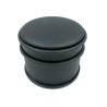 Butée de porte Ø9x7,5cm noir mat