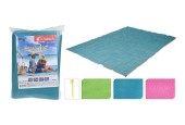 Tapis de plage sans sable 200x150cm avec piquets
