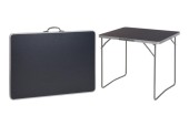 Table de camping 80x60cm grise