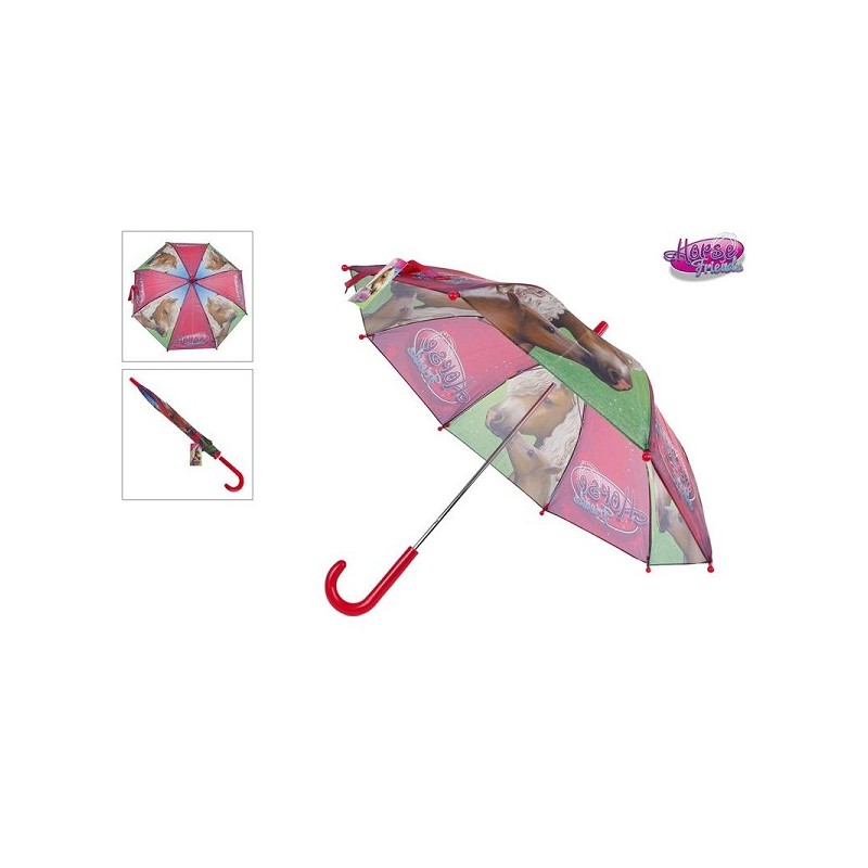 Parapluie enfant Horse Friends Ø70x60cm Parapluie enfant Horse Friends Ø70x60cm