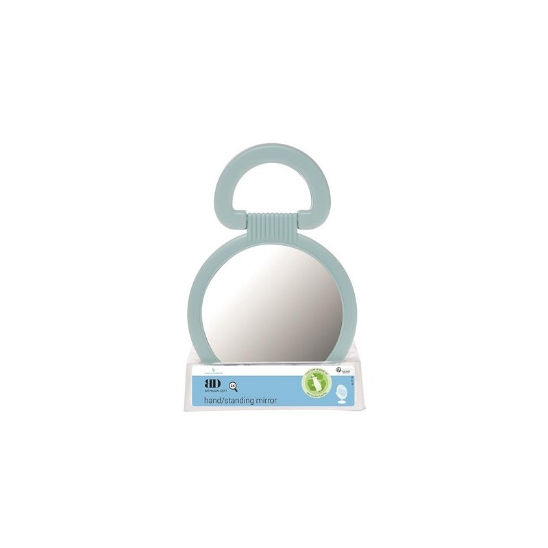 Miroir manuel/réglable en plastique normal et grossissant 3x, 23xØ15,5 cm