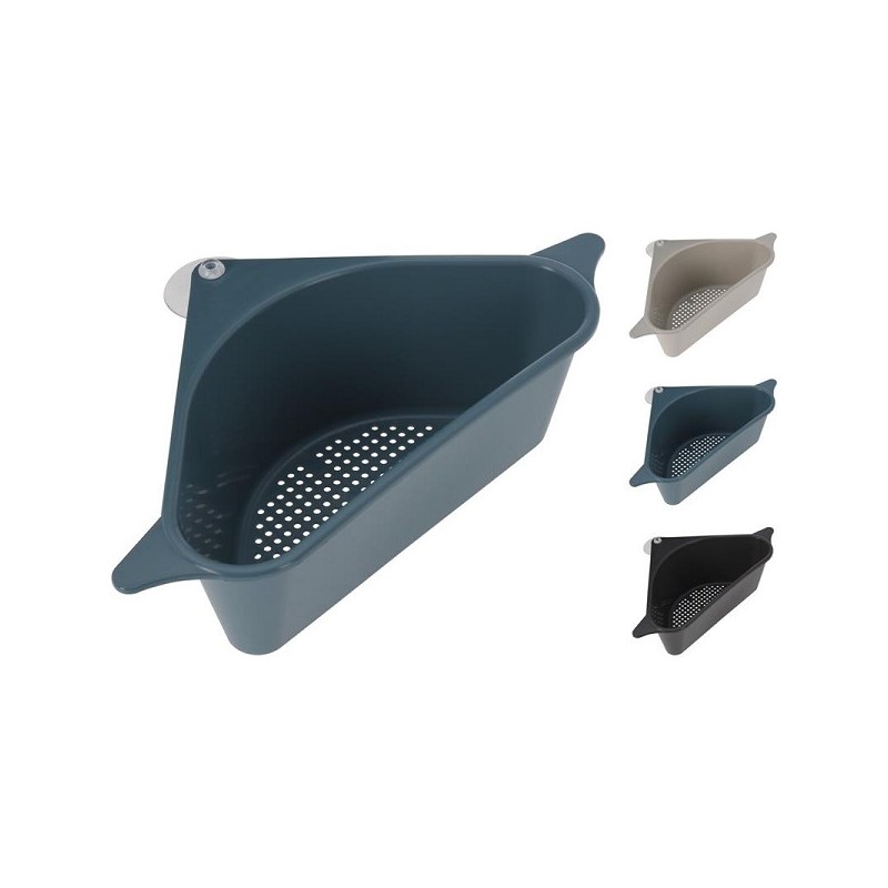 Bac d'évier en plastique avec ventouse