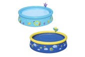 Piscine Bestway 1,52mx 38cm My First Fast Set avec figurine Spray. Couleur assortie.