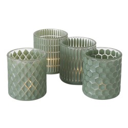 Boltze Home Lanterne Dustin Ø8xh9cm vert