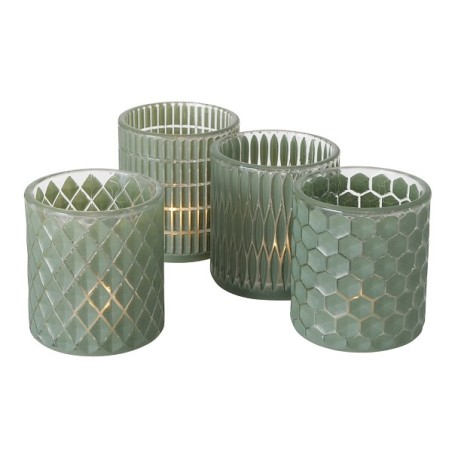 Boltze Home Lanterne Dustin Ø8xh9cm vert