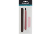 Set de limes à ongles 4 pièces sur carte