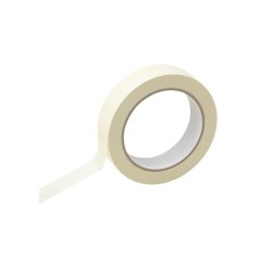 Masking tape blanc 50mtrx25mm pack de 3 rouleaux