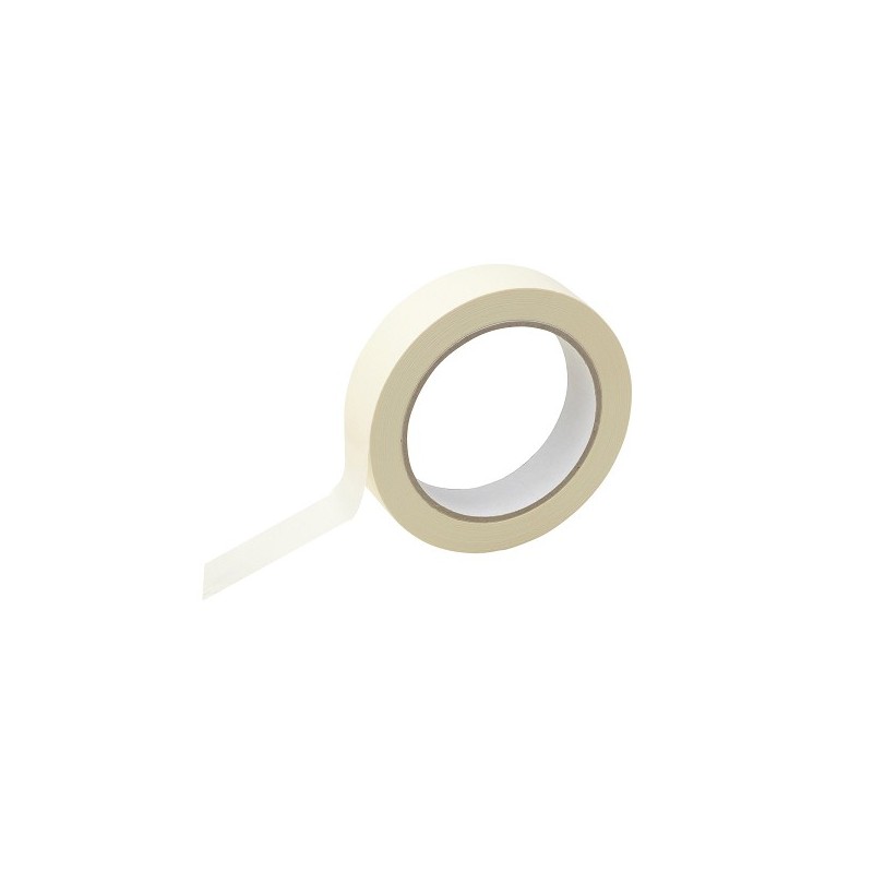 Maskingtape wit 50mtrx25mm pak a 3 rol