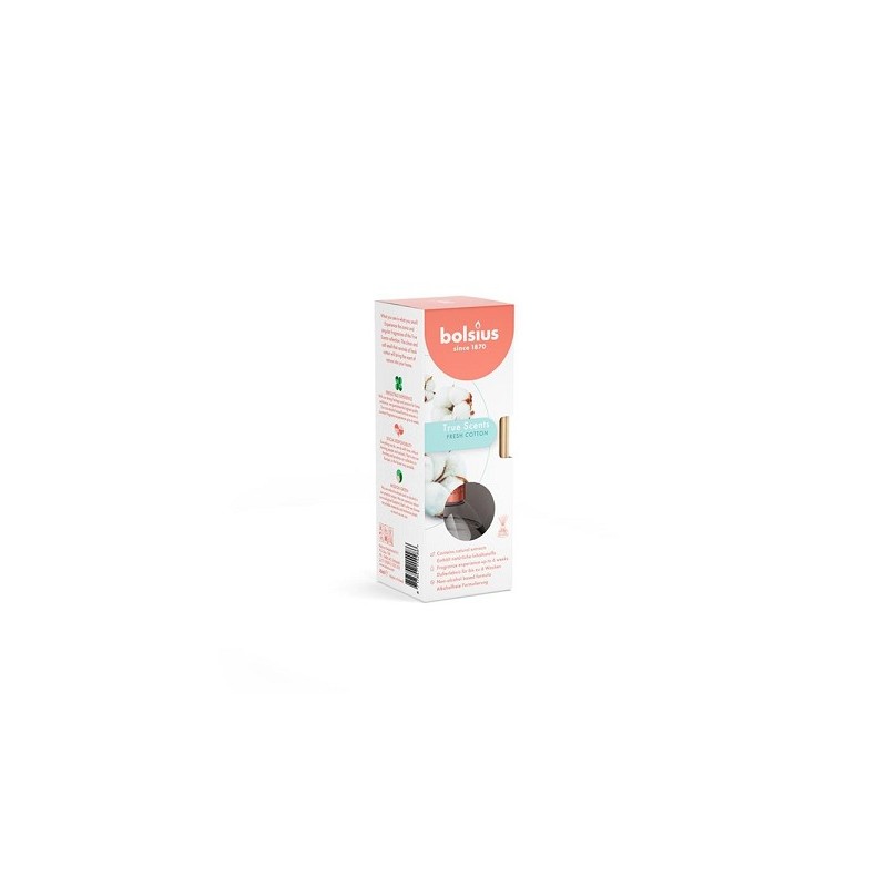 Bolsius Geurverspreider True Scents Fresh Cotton 45ml