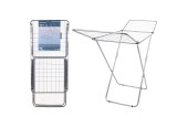 Droogrek metaal 18m zilver 180x55x108cm