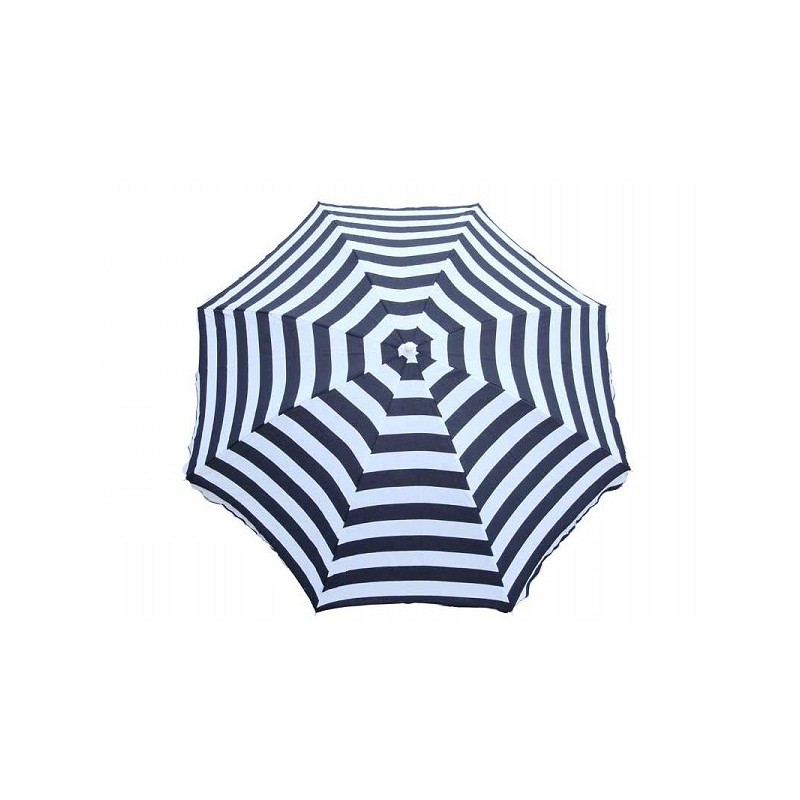 Parasol avec Knik 160x160x180cm bleu/blanc