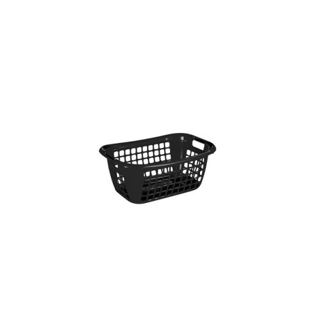 Sunware Basic panier à linge noir 55x38x22,5cm environ 45 litres