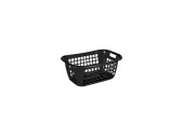 Sunware Basic wasmand zwart 55x38x22.5cm ca45 liter