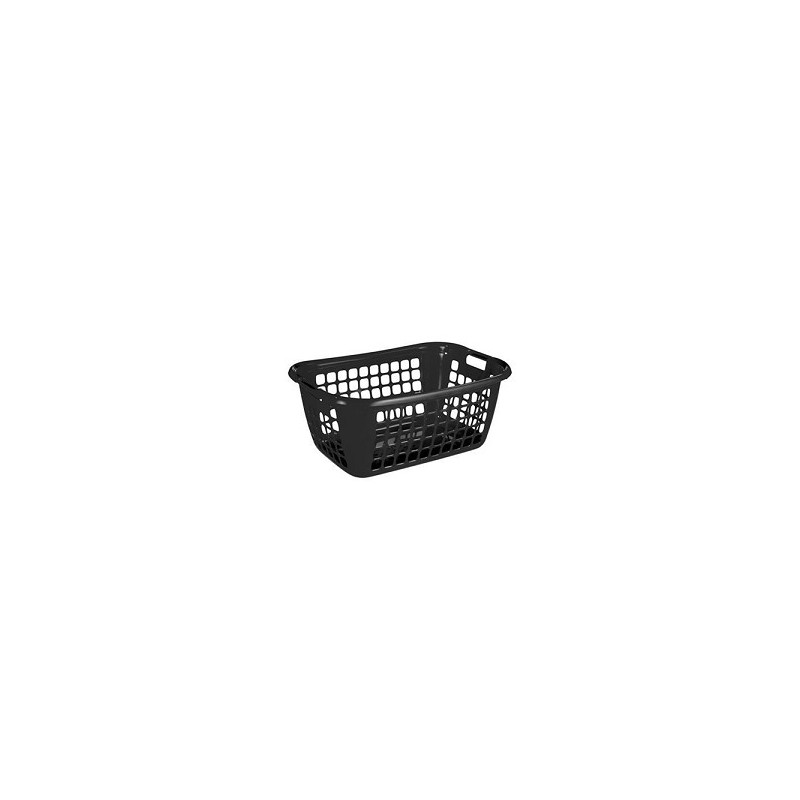 Sunware Basic wasmand zwart 65x45x27cm ca75 liter