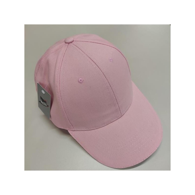 Baseballpet licht roze