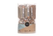 Nagelborstel hout dubbel