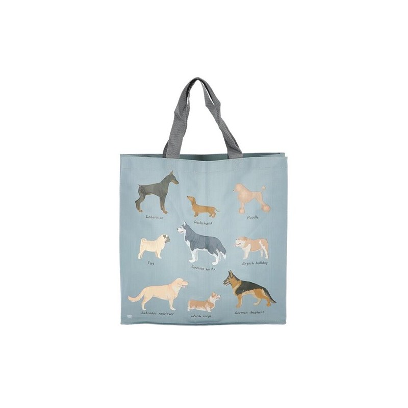 Esschert design Sac shopping races de chiens 14,5x39,6xh40,7cm
