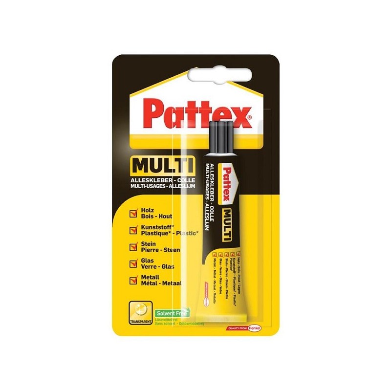 Colle tout usage Pattex Multi 20gr sur blister