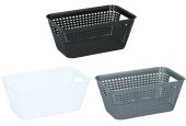 Panier de rangement en plastique 25,5x16x11cm
